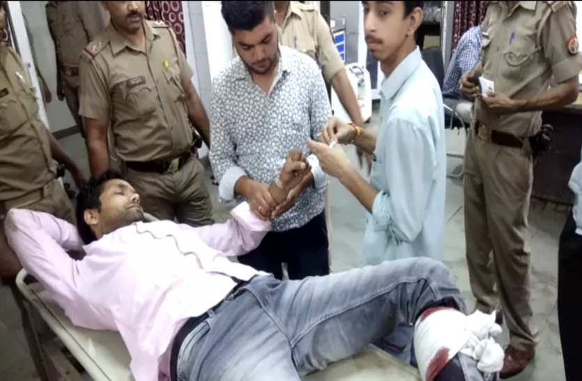 muzaffarnagar encounter फिर मुठभेड़ से थर्राया यूपी का ये शहर, पुलिस ने एक बदमाश को किया पस्त
