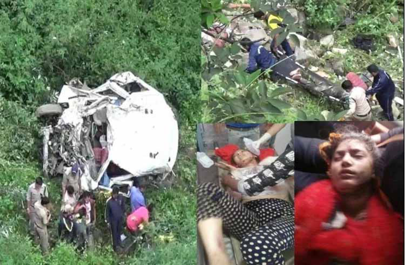 accident gangotri गंगोत्री मार्ग पर दुर्घटना में 13 तीर्थयात्रियों की मौत
