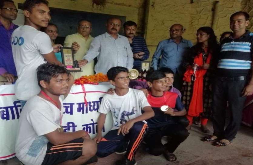 kota news जूडो में नयागांव, कबड्डी में चन्द्रेसल व तैराकी में मॉडर्न स्कूल का दबदबा