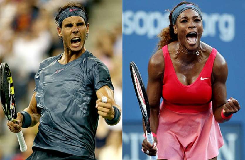 us open US Open: नडाल और सेरेना का विजयी सफर जारी, दोनों क्वार्टर फाइनल में पहुंचे