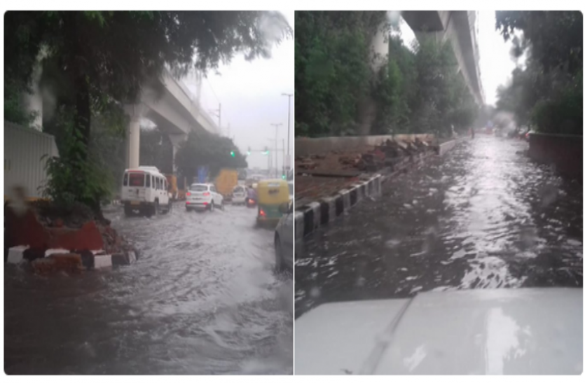 दिल्ली: झमाझम बरसात के बाद कई इलाके जलमग्न दिल्ली: झमाझम बरसात के बाद कई इलाके जलमग्न, अगले 24 घंटों तक भारी बारिश की चेतावनी