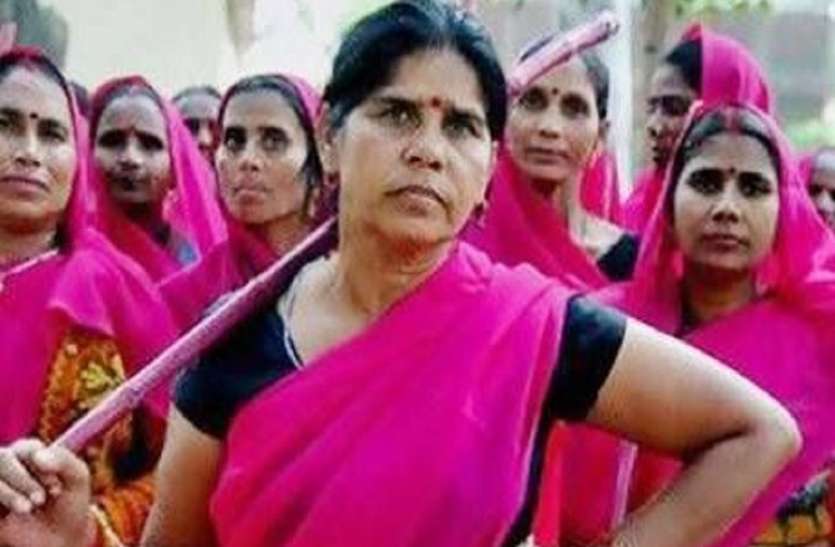sampatpal बॉलीवुड में गुलाबी गैंग कमांडर की दस्तक,