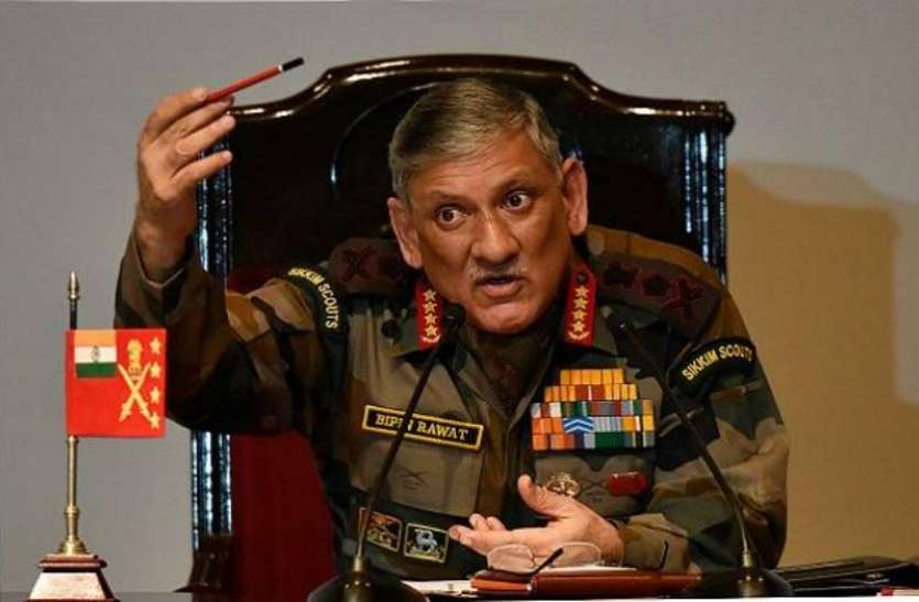 Bipin बिपिन रावत ने कहा, जवानों को सोशल मीडिया के इस्तेमाल से नहीं रोका जा सकता