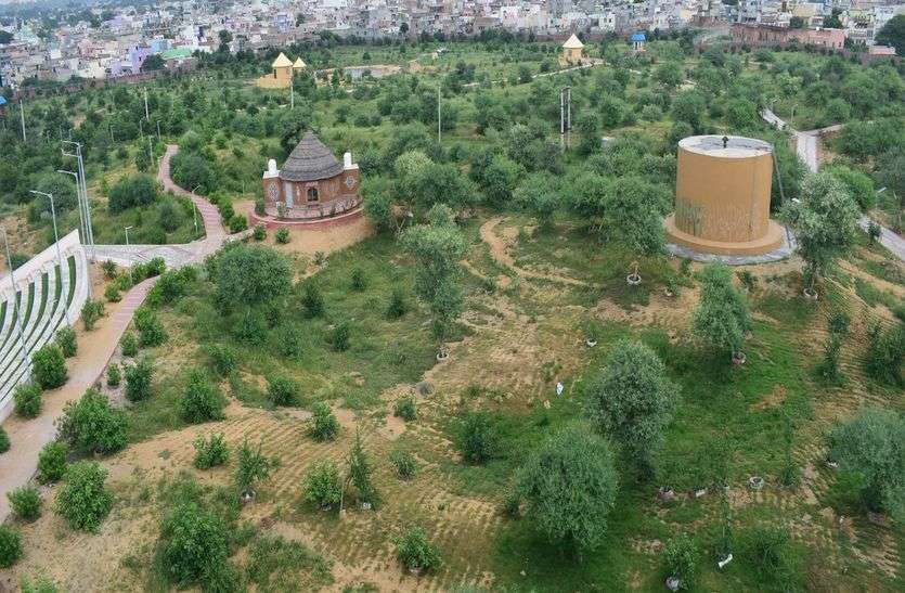 churu nature park photo महिलाओं के लिए लगेंगे सावन के झूले, युवाओं के लिए बनेगा ओपन जिम