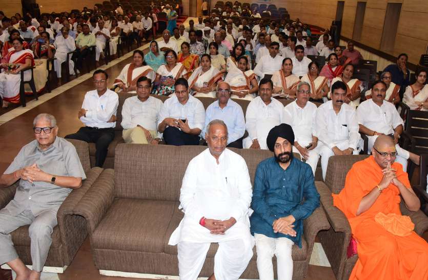 jaipur सर्व धर्म समाज की ओर से मुनि तरुण सागर को दी भावांजलि