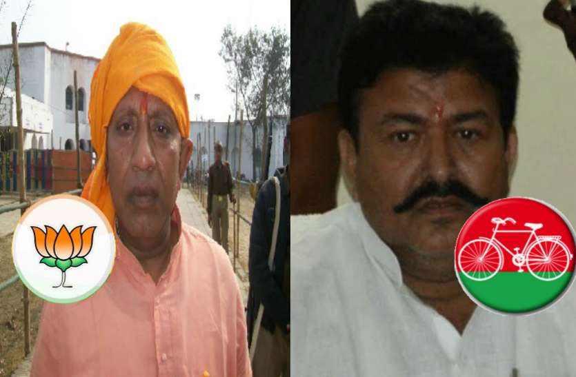 Pawan Kedia and Radhey Shyam Singh BJP विधायक और सपा के पूर्व राज्यमंत्री इस बात को लेकर आपस में भिड़े, समर्थकों ने गाड़ियों से निकाले लाठी-डंडे