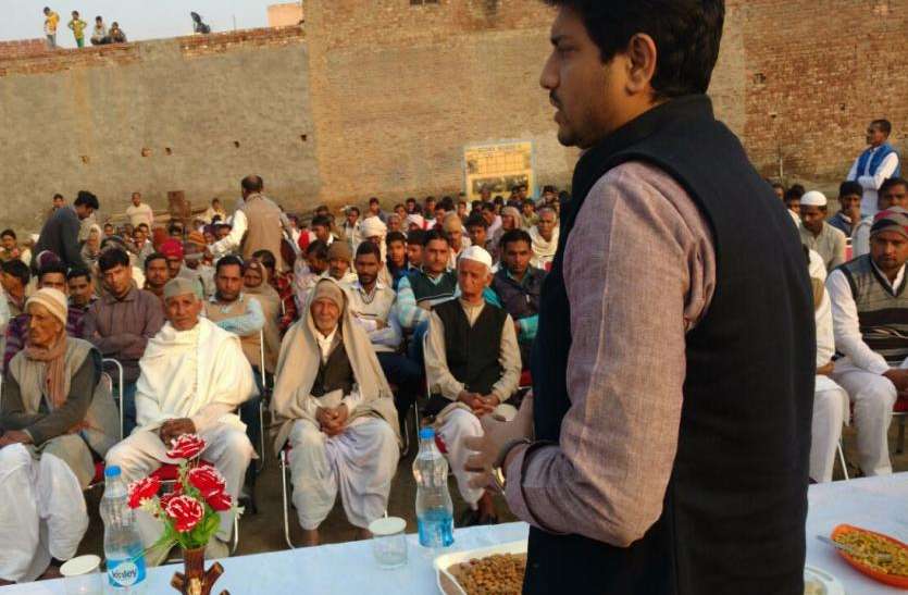 saharanpur news एसएसपी ने सांसद के बेटे आैर इस दिग्गज विधायक से की ये मांग तो बोले- 'जल्द दूंगा नमूना'
