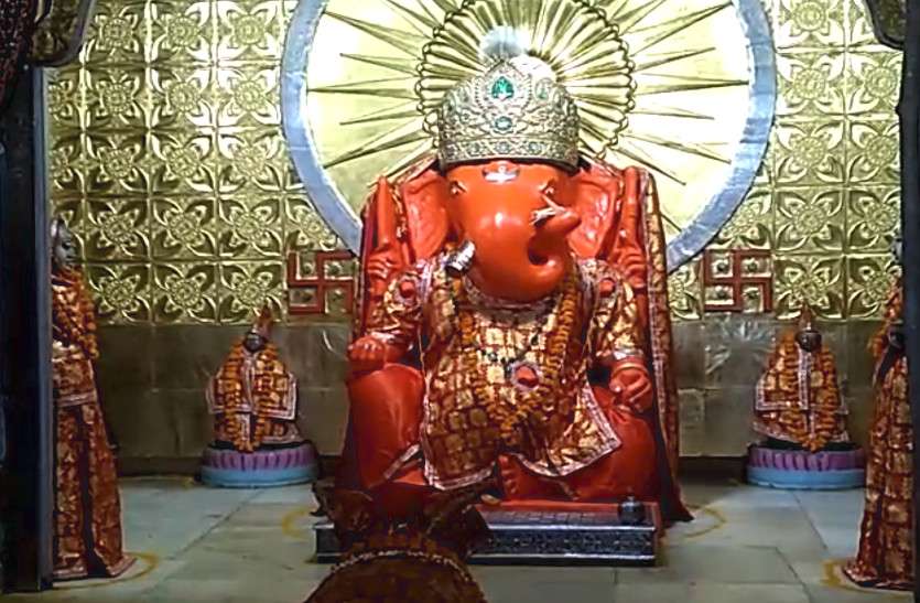 rajasthan news मोदकों की झांकी के साथ गणेश जन्मोत्सव की शुरुआत आज से
