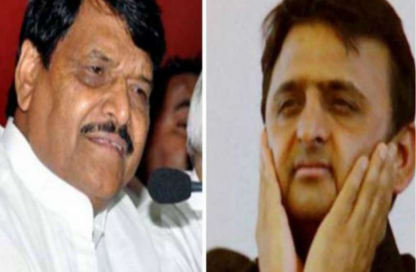 Shivpal yadav and Akhilesh yadav शिवपाल की पार्टी से लोकसभा चुनाव लड़ेंगे यह दिग्गज नेता, सपा में मची खलबली