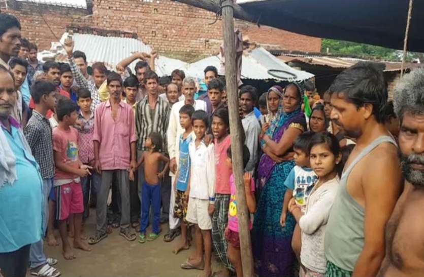 Collaps बारिश में मकान धराशायी, एक बच्ची मौत और सात घायल