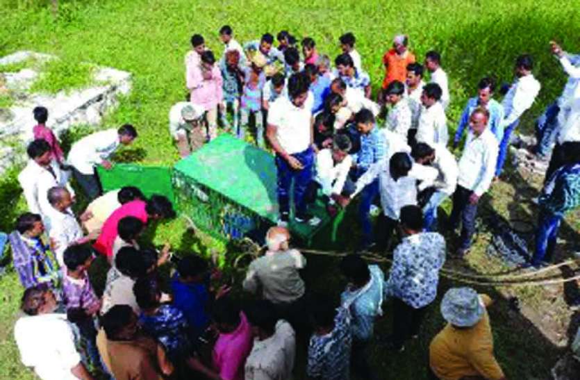 Rajsamand news,Rajsamand Hindi news,Rajsamand local news, 18 घंटे की मशक्कत, फिर ऐसे निकला सब ताकते रह गए