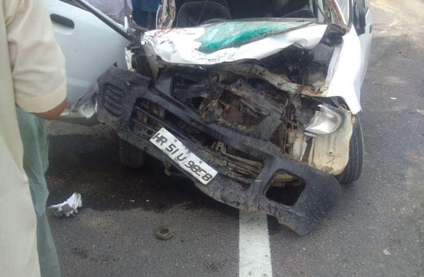 accident राजस्थान में हुआ भयानक हादसा, ट्रक और कार में भयंकर भिड़ंत, 3 लोग घायल