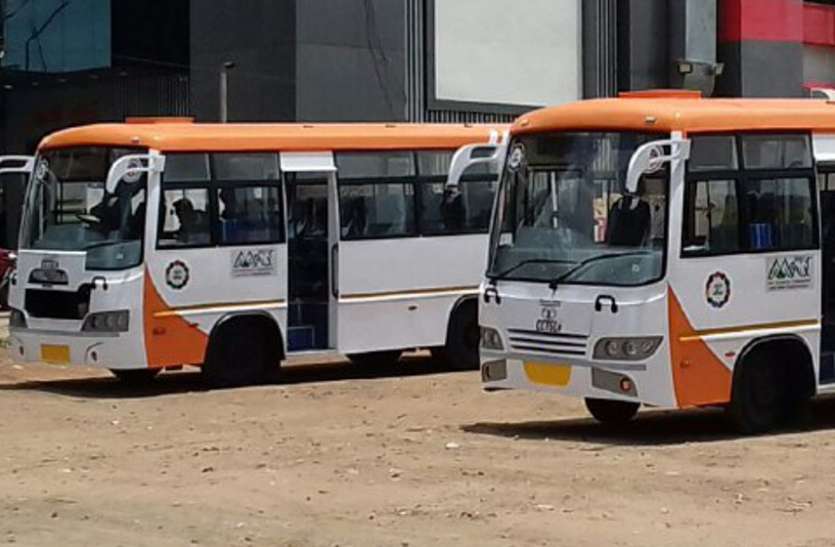 bus sewa सूत्र सेवा की इंट्रासिटी बस में मशीनों से होगी नई व्यवस्था
