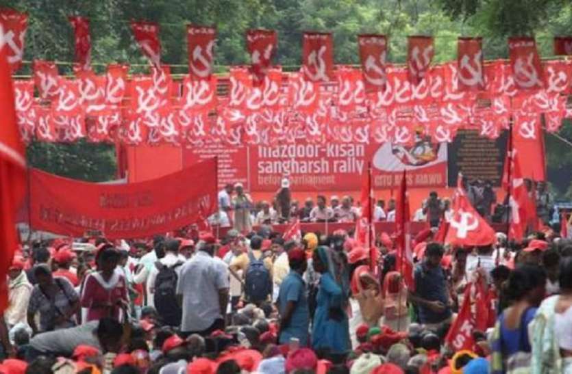 rally हल्ला बोल: सीताराम येचुरी बोले, किसान और मजदूरों को बचाने के लिए मोदी सरकार को हटाना होगा