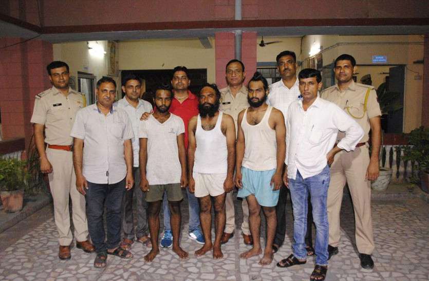 criminal कंपनी में कै श लूटने आए पंजाब के तीन हार्डकोर आरोपी गिरफ्तार