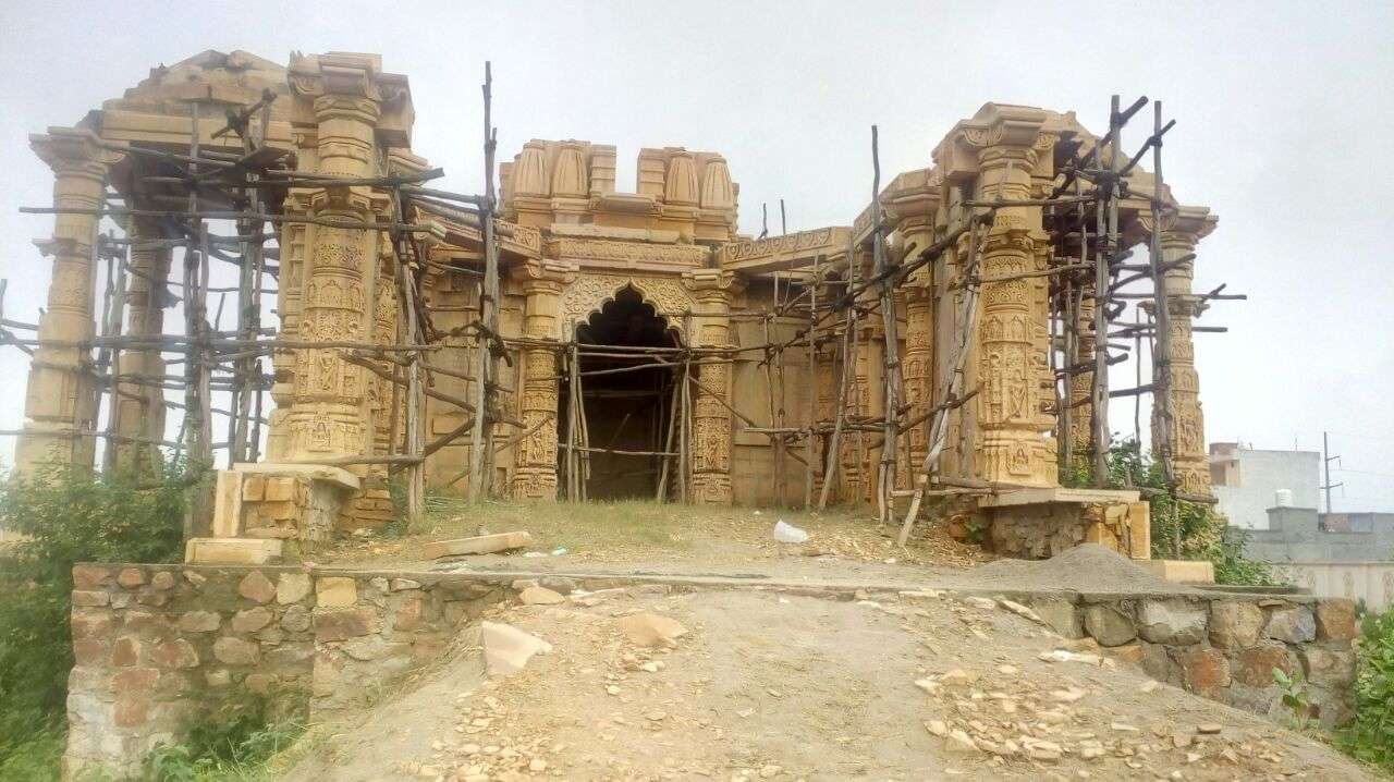 मुरादनगर में निर्माणाधीन तरुण सागर तीर्थ स्थल