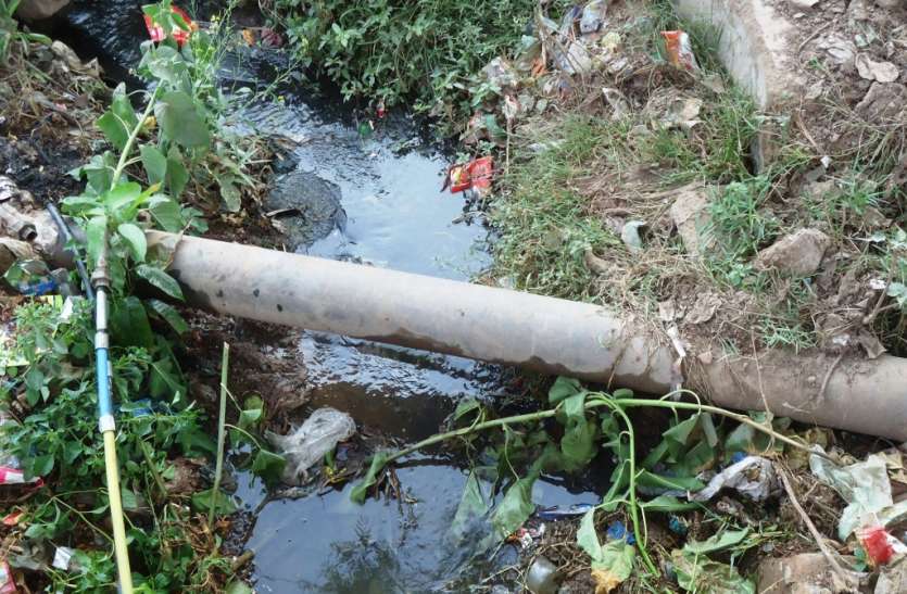 Mungeli कचरा डालने से नालियां हो रही हैं जाम, लोगों को बीमारी का खतरा