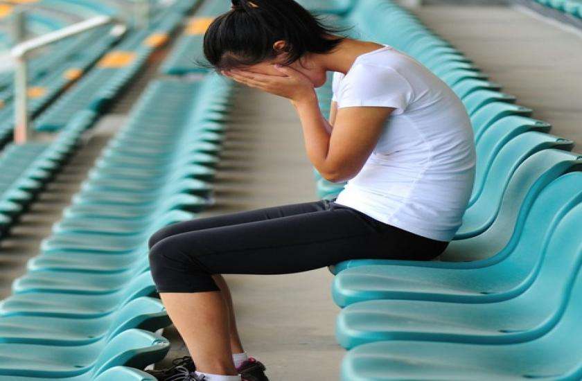 depressed girl