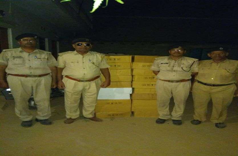 jalore#sanchore#excise आबकारी ने पकड़ी खेत में रखी खेप