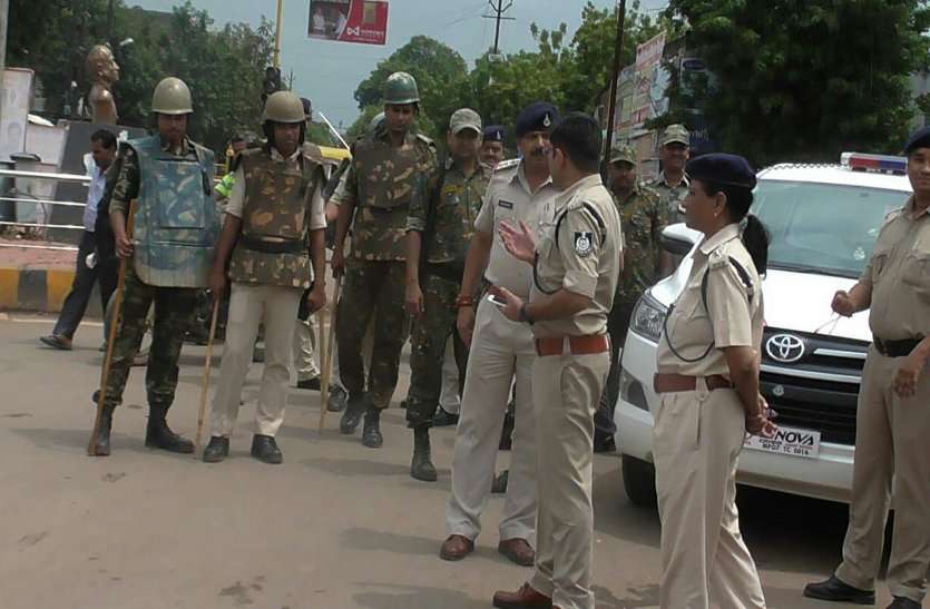 bharat bandh एससी एसटी एक्ट भारत बंद में ग्वालियर संभाग को लेकर यह था प्रशासन का पूरा प्लान,जरूर पढ़ें पूरी खबर