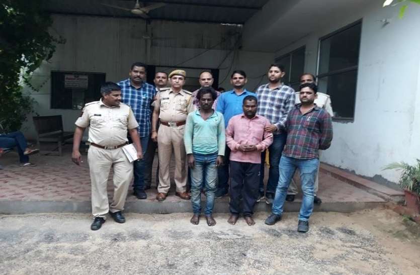 crime kardhani सूने मकान में चोरी करने वाले दो नकबजन गिरफ्तार