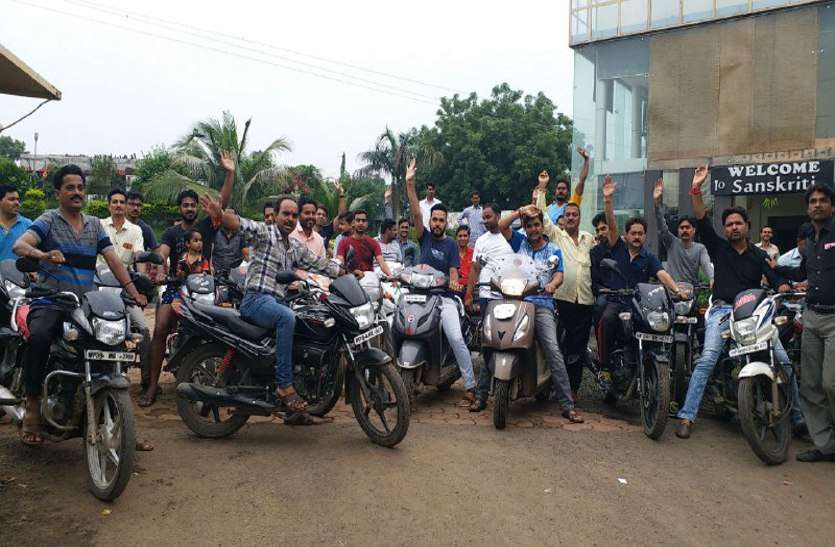 protest bharat band: 99 प्रतिशत सर्मथन के साथ बंद किया शहर, ऐसे बनें हालात