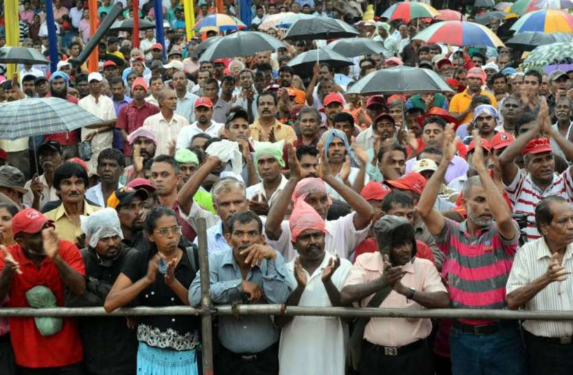 one died in rally organised by opposition in colombo कोलंबो: विपक्ष की रैली में एक की मौत, बढ़ती महंगाई के खिलाफ था प्रदर्शन