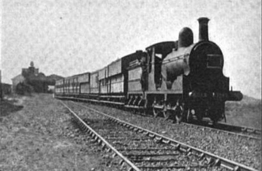 This Indian railway track is still under the rule of British govt.