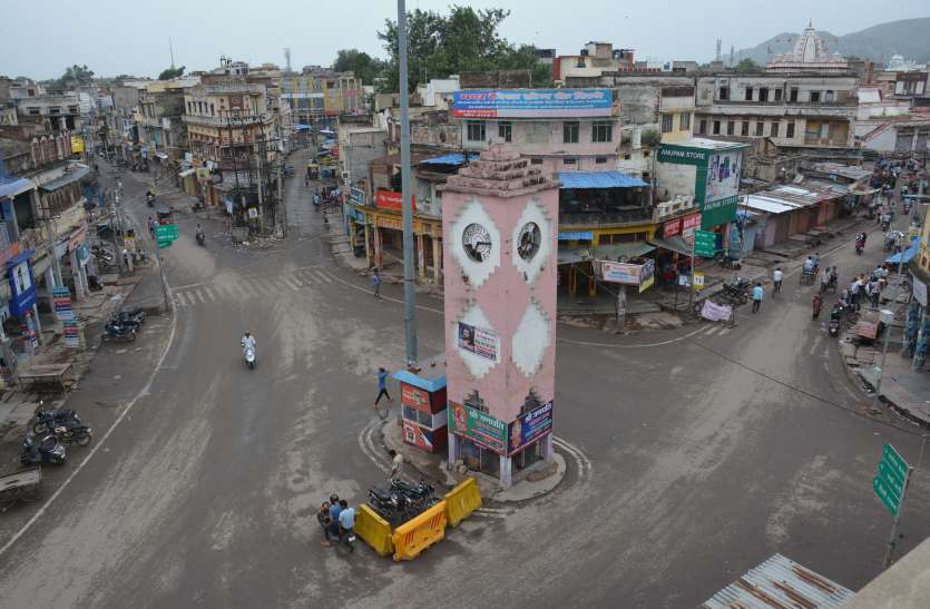 Alwar Bandh : Empty Markets Of Alwar During Bandh अलवर बंद : दिनभर सूने रहे अलवर के बाजार, यहां पढि़ए शहर के हालात की लाइव कवरेज
