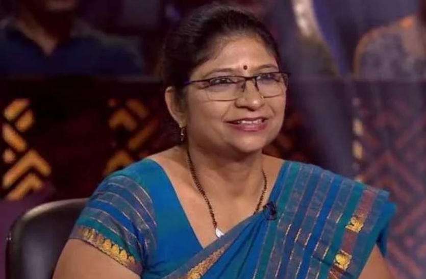 anjula bhatnagar Kaun Banega Crorepati : अमिताभ बच्चन ने गाजियाबाद की इस महिला को दिए साढ़े तीन लाख रुपये आैर कही ये बात