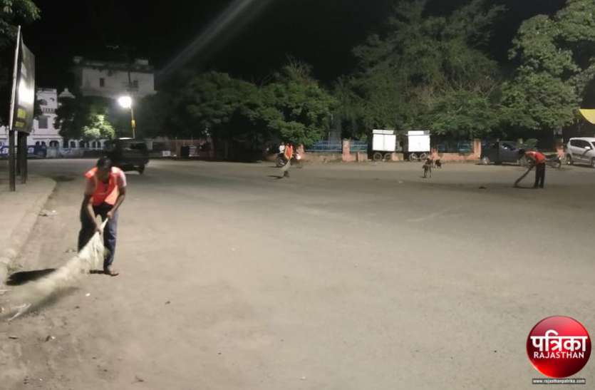 banswara शहर में रात्रिकालीन सफाई व्यवस्था शुरू, अब चमकेगा हमारा बांसवाड़ा