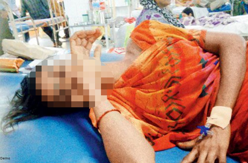 crime news महिला सरपंच ने किया शराब बेचने से माना तो गुस्से में आकर डंडे से कर दिया वार
