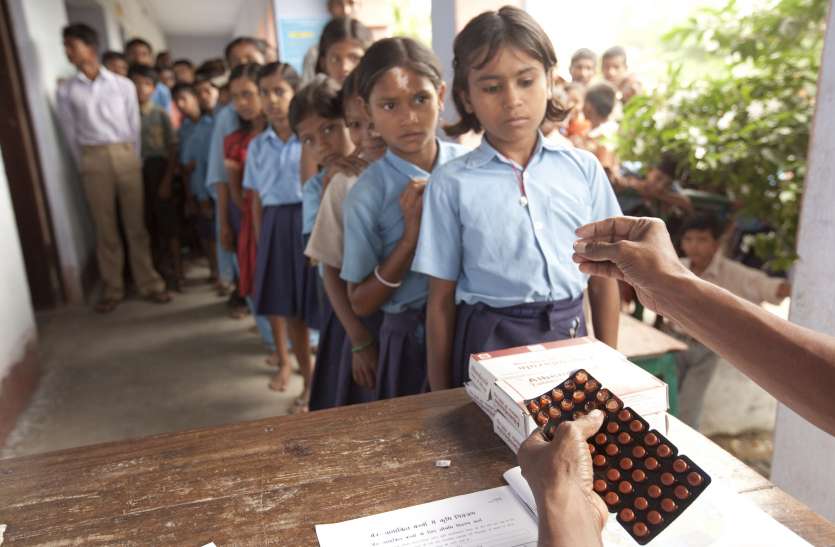 health 3.17 लाख बच्चों को खिलाएंगे एल्बेंडाजोल