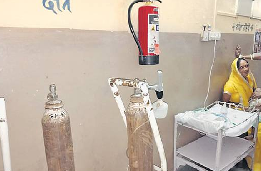 Gas Leak In Alwar Children Hospital अलवर के शिशु अस्पताल में अचानक से लीक होने लगी गैस, अपने बच्चों को लकर भागे परिजन, मचा हडक़ंप