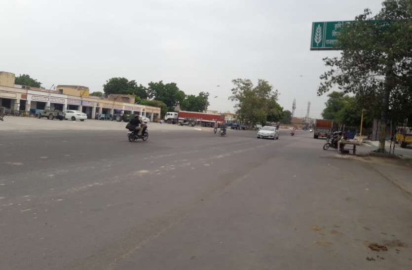 grain market नई धानमंडी सातवें दिन भी रही बंद