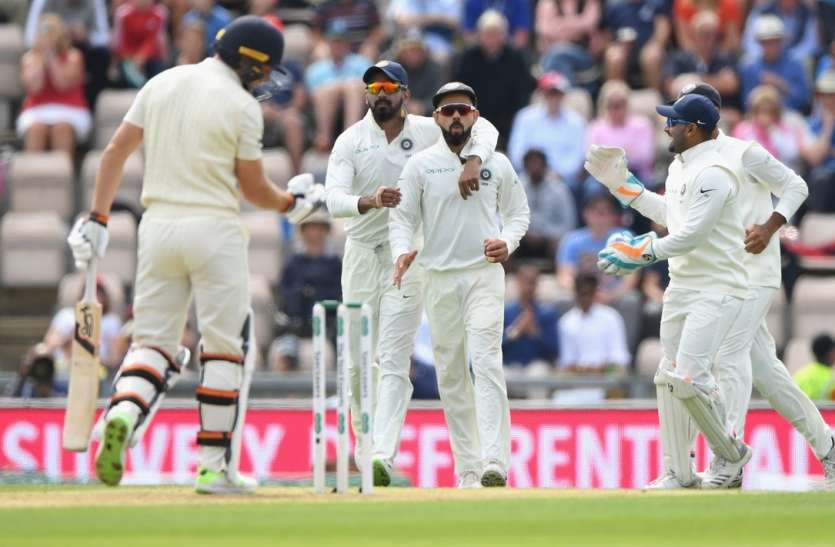eng Eng vs Ind : भारतीय बल्लेबाजी लड़खड़ाई, कोहली अर्धशतक से चूके