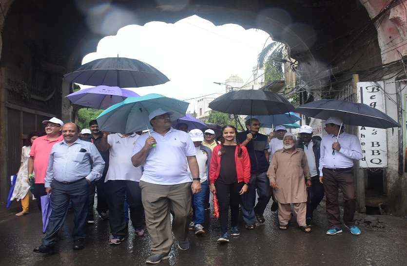 city walk पहली सिटी वॉक में जाने गौहर महल के रोचक तथ्य