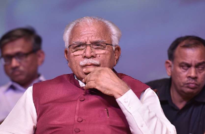 Manohar Lal Khattar मनोहर लाल खट्टर का बयान, हरियाणा में बड़े अंतर से सत्ता में वापसी करेगी भाजपा