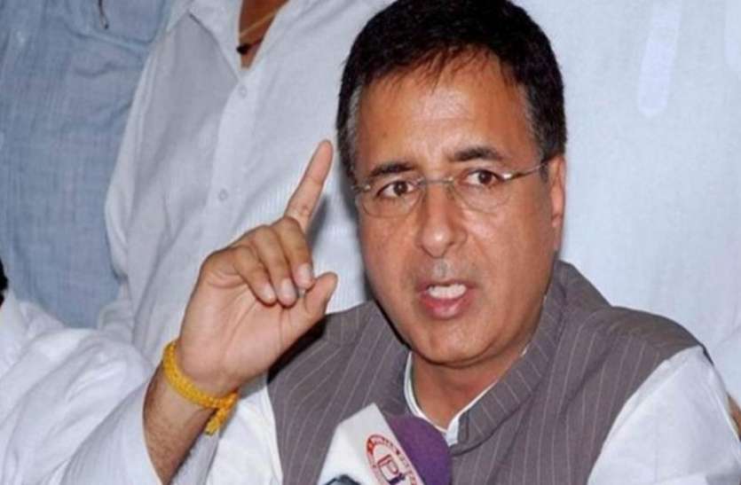 Randeep Surjewala रफाल डील: कांग्रेस का बड़ा हमला, कहा- एक झूठ छिपाने के लिए सौ झूठ बोल रही सरकार