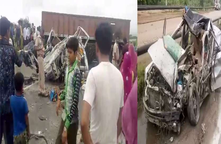 approximately 11 dead in 3 different road accidents in Rajasthan प्रदेश में काल बन कर आई अमावस्या, तीन अलग अलग सड़क हादसों में करीब 11 लोगों की मौत