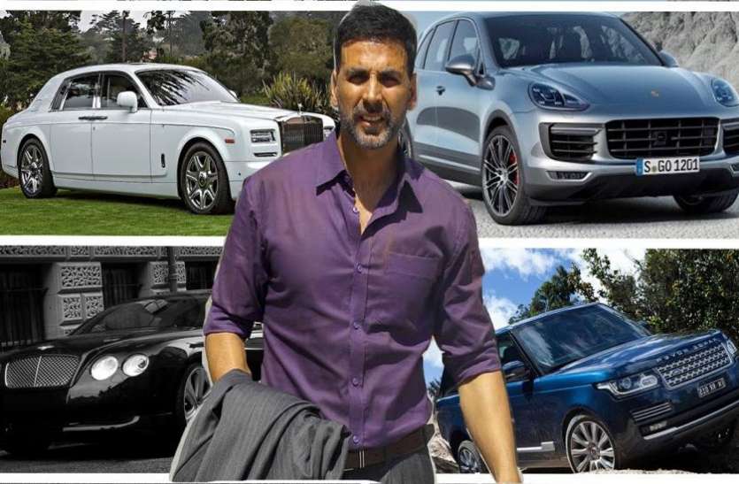 akshay with cars अक्षय कुमार के पास हैं ऐसी खास कारें, जिन्हें खरीदना सलमान खान के लिए भी है नामुमकिन
