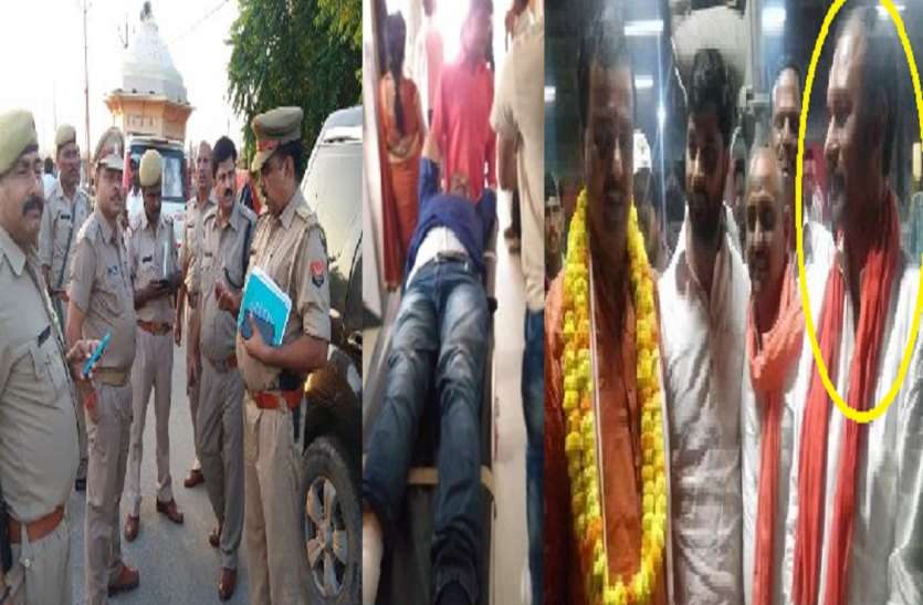 bjp neta mannu singh इलाहाबाद में दिनदहाड़े बीच सड़क पर भाजपा नेता को मारी गोली, मचा हड़कंप