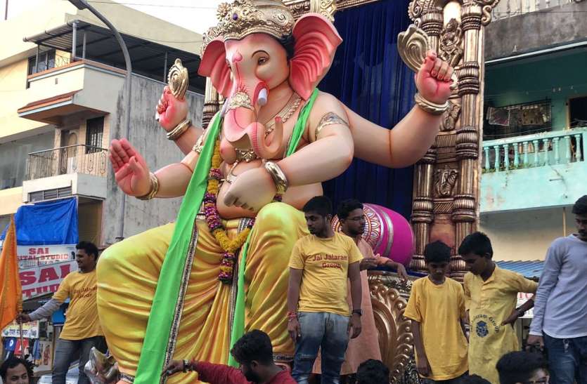 patrika दमण के राजा का भव्य स्वागत
