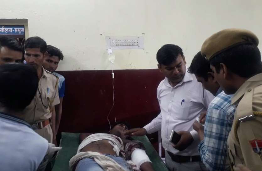 firing and deadly attack between two groups, 9 injured उधारी को लेकर राजस्थान में यहां दो पक्षों में खूनी संघर्ष, धारदार हथियारों के हमले व फायरिंग में नौ घायल