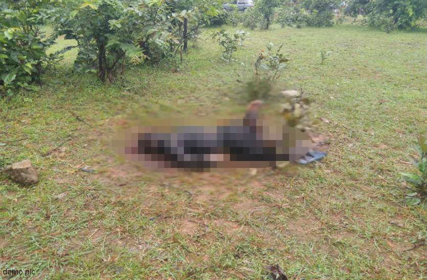 CRIME NEWS लकड़ियां तोड़ने जा रहा हूं कहकर निकला था घर से, दो दिन बाद जंगल में मिली लाश