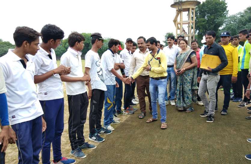 rajsamand सेमीफाइनल मैचों में दिखा क्रिकेट का रोमांच