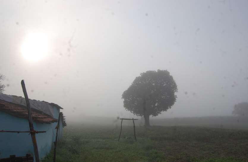 Now the figure is 200 mm away from the average rainfall. वर्षा के दिखे विदाई के आसार, सोमवार की सुबह छाया कोहरा