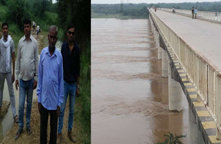 etawah चंबल का पानी बना आफत, बीहड़ इलाके में मचा हडकंप, रुक गयी यमुना की जलधारा
