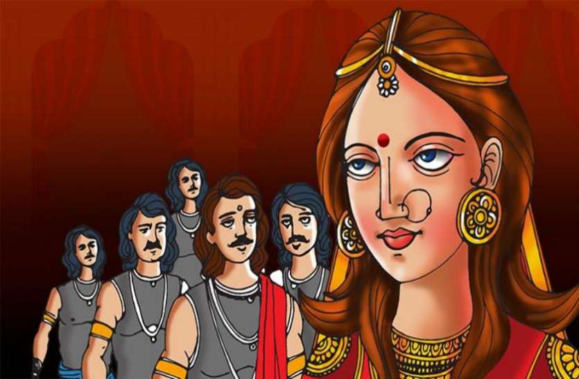 पांडव और द्रौपदी पांडवों ने द्रौपदी के अलावा इनकी भी मांग में भरा था सिंदूर, लोगों को नहीं पता आज भी यह बात