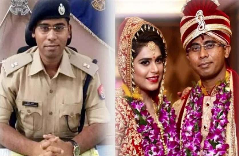 lucknow शादी के बाद सिर्फ एक घंटे ही ससुराल में रुकी थी मृतक आईपीएस की पत्नी